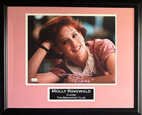 Molly Ringwald autographed inscribed framed 11x14 photo Breakfast Club JSA