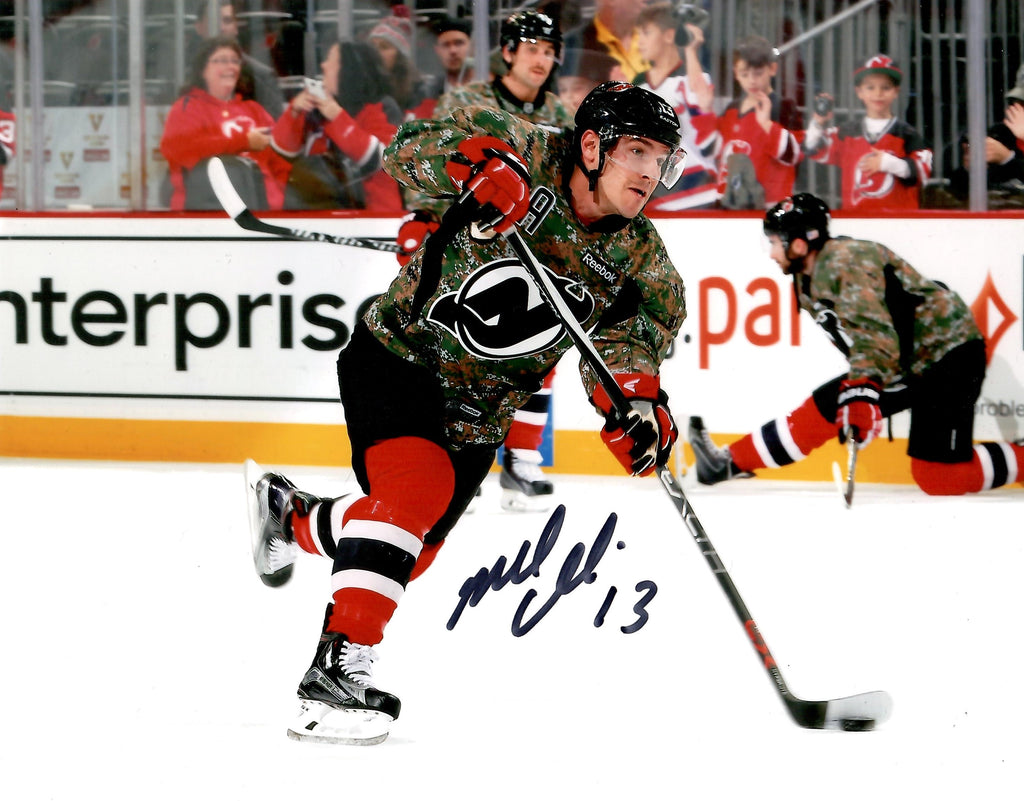 Michael Cammalleri autographed signed 8x10 photo NHL New Jersey Devils COA