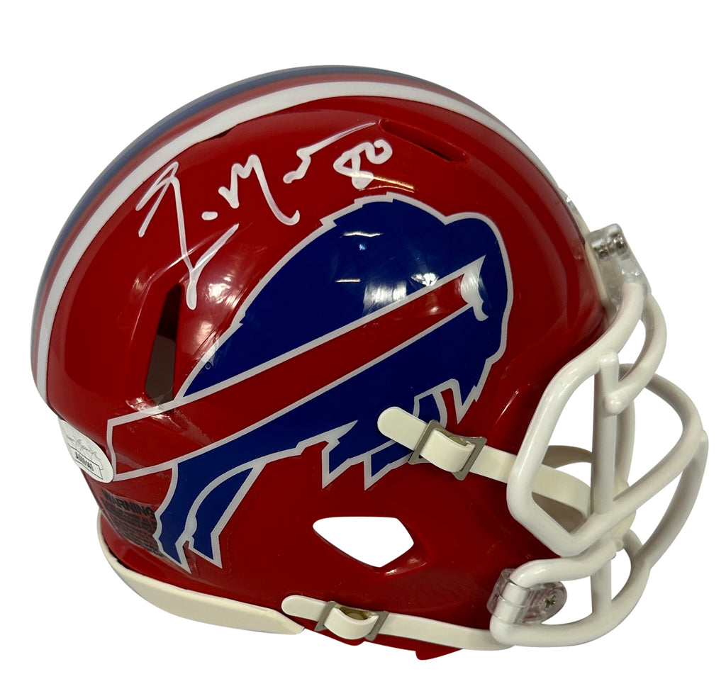 Eric Moulds autographed signed mini helmet NFL Buffalo Bills JSA COA