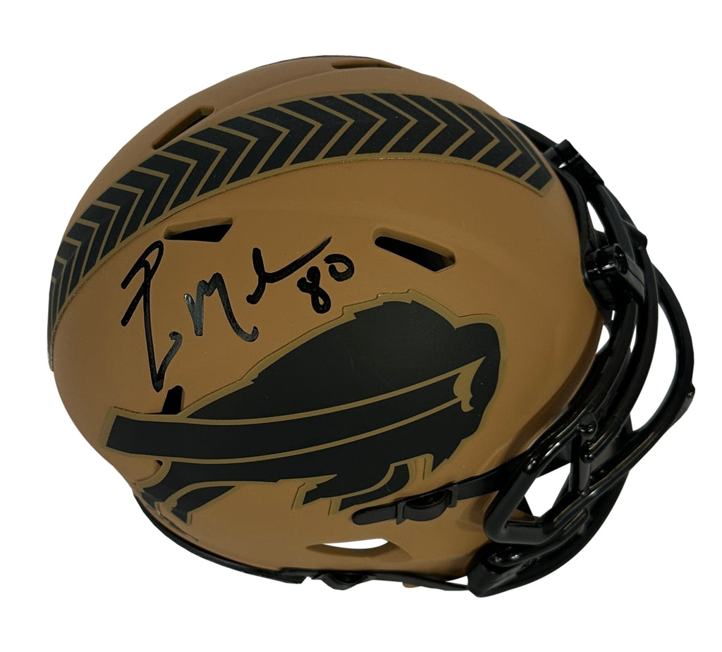 Eric Moulds autographed signed STS mini helmet NFL Buffalo Bills JSA COA