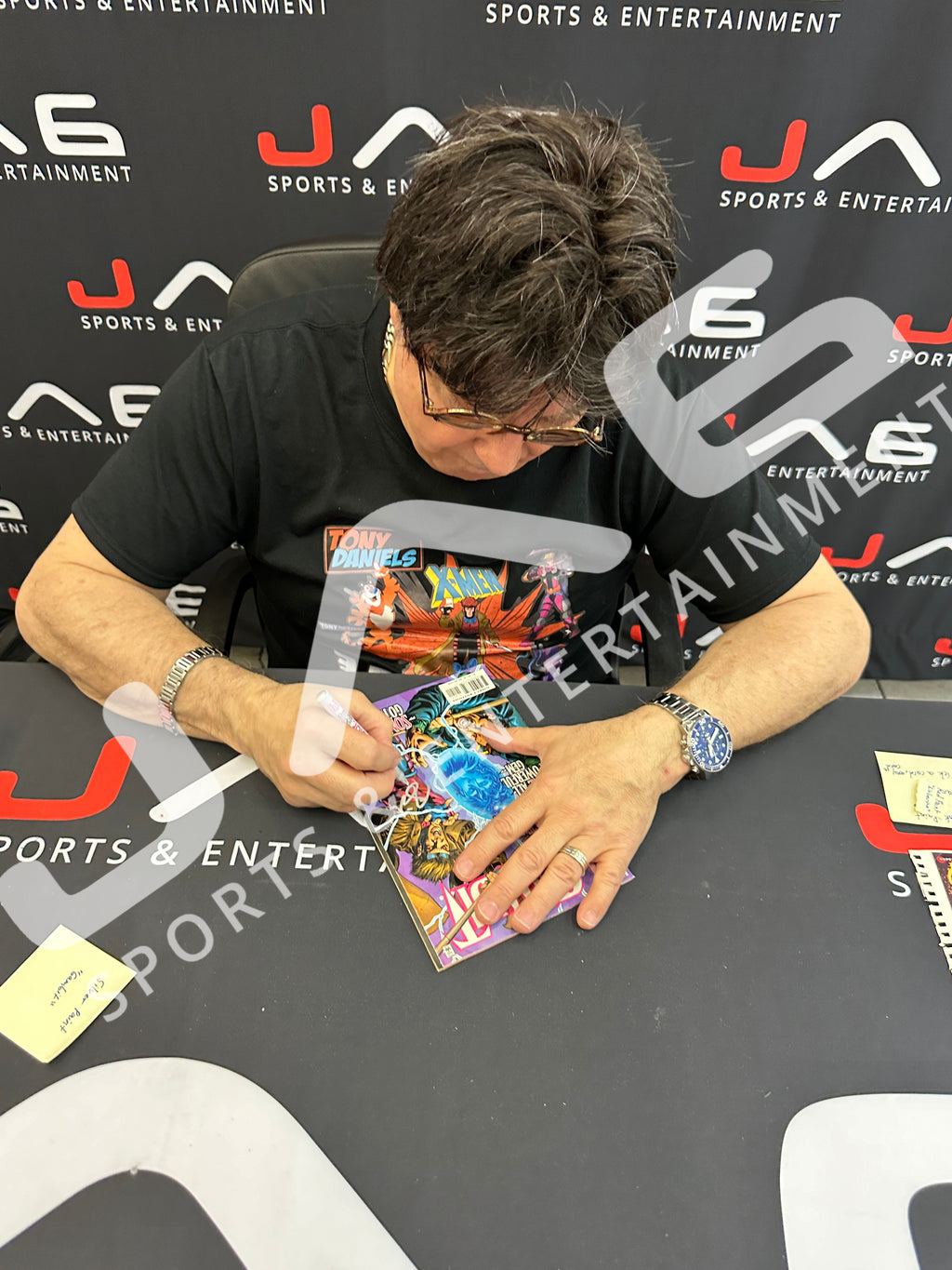 Tony Daniels autographed signed inscribed comic book X-Men BAS Gambit