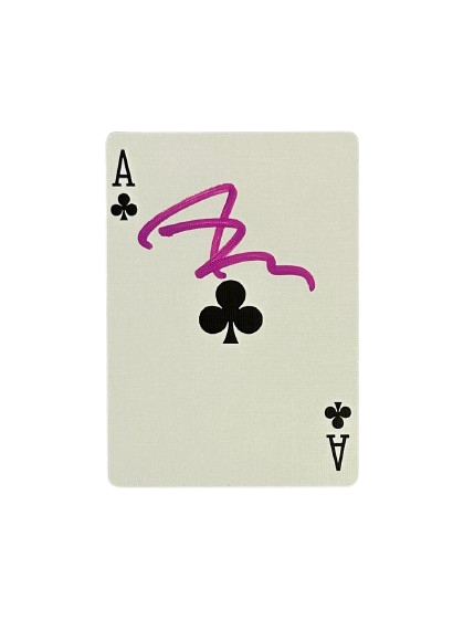 Tony Daniels autographed signed inscribed Playing card Gambit X-Men
