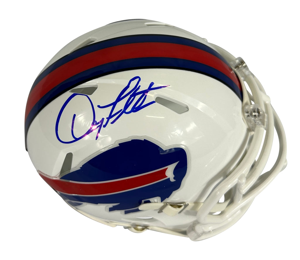 Doug Flutie autographed signed mini helmet NFL Buffalo Bills BAS