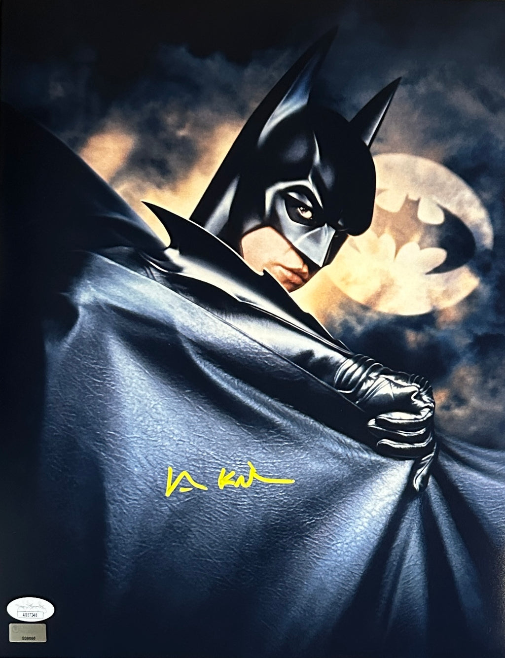 Val Kilmer autographed signed 11x14 photo Batman Forever JSA COA Top Gun