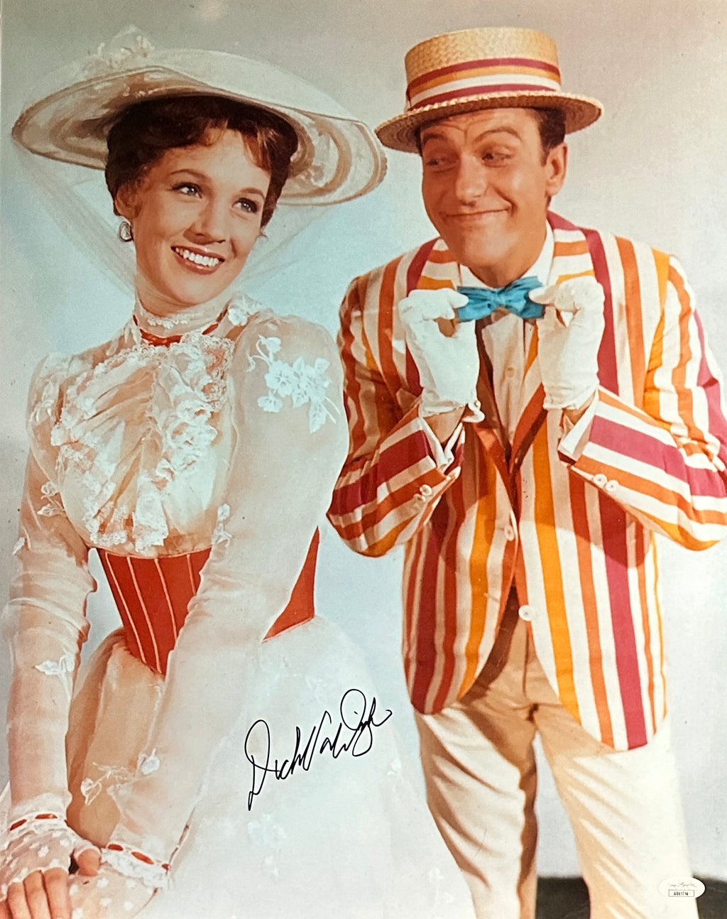 Dick Van Dyke autographed 16x20 photo JSA COA Mary Poppins Bert