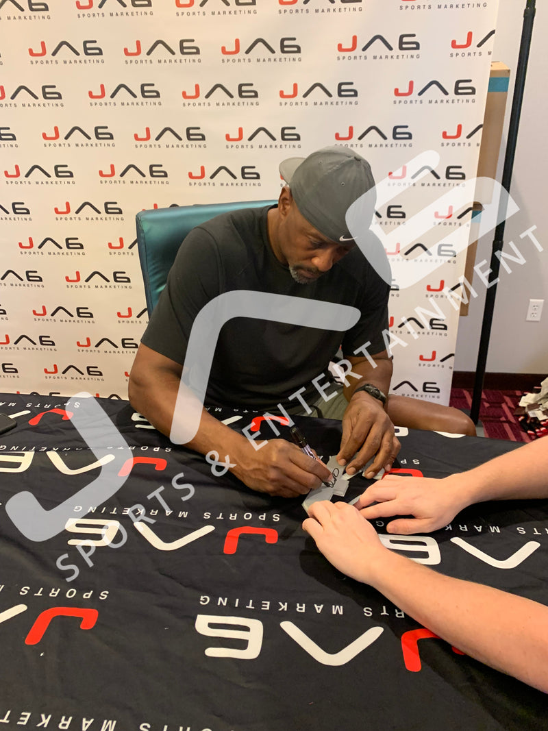 Alonzo Mourning autographed signed jersey NBA Miami Heat JSA COA
