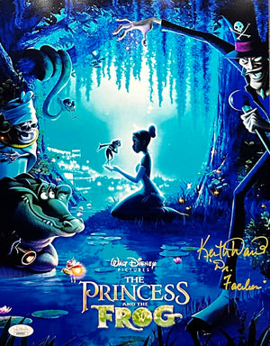 Keith David autographed inscribed 11x14 photo The Princess and the Frog JSA COA