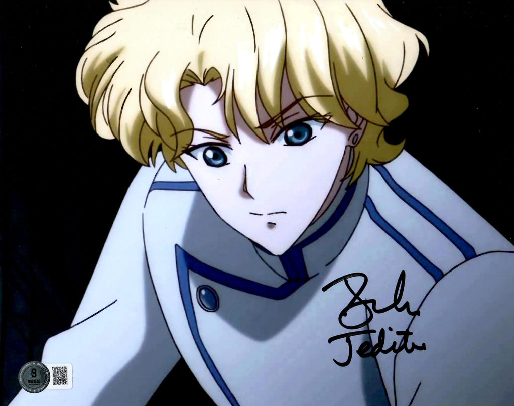 Tony Daniels autographed signed inscribed 8x10 photo Sailor Moon BAS Jedite