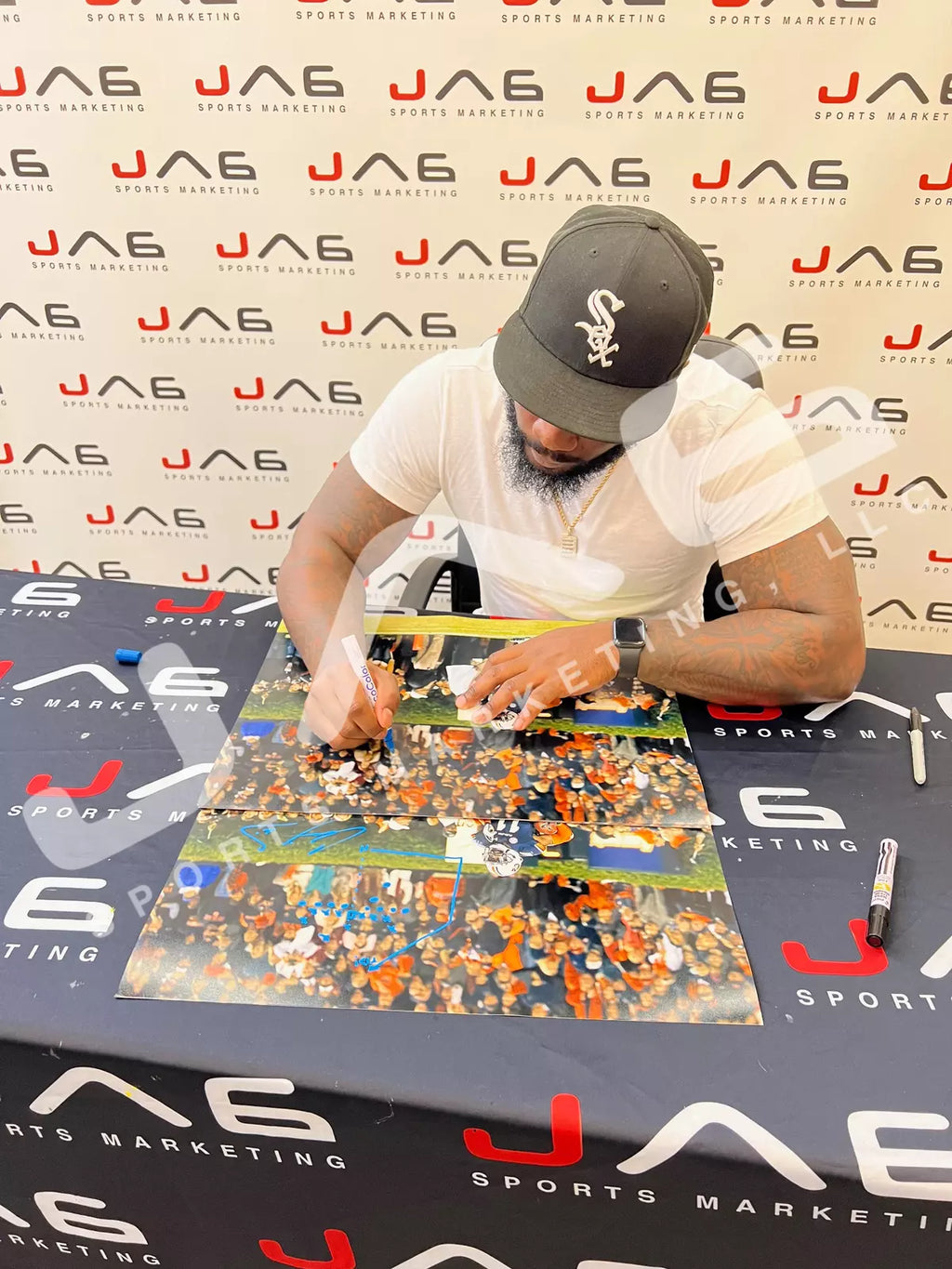 Chris Davis Jr. autographed signed 16x20 photo NFL Auburn Tigers JSA