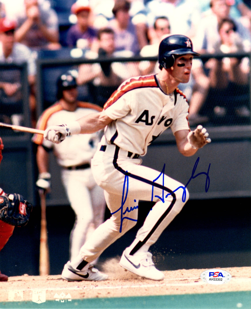 Luis Gonzalez autographed signed 8x10 photo MLB Houston Astros PSA COA - JAG Sports Marketing