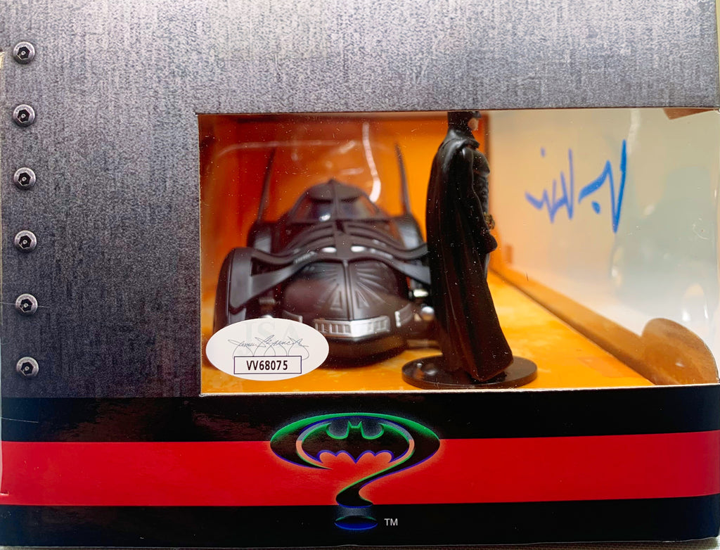 Val Kilmer autographed signed die-cast Batmobile Batman Forever JSA COA