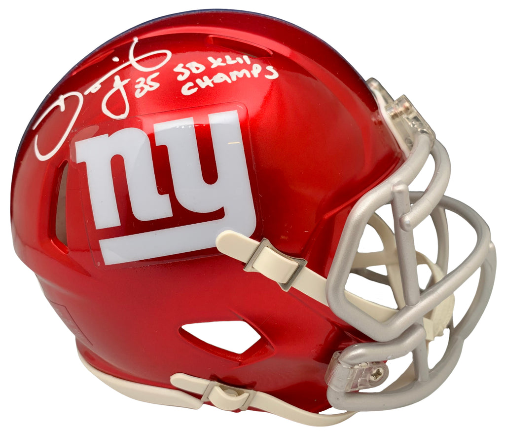David Tyree autographed signed inscribed Flash Mini Helmet New York Giants JSA