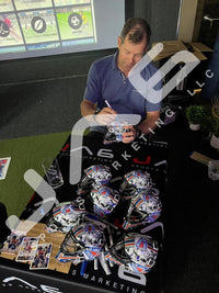 Mike Richter autographed signed inscribed mini mask NHL New York Rangers JSA COA