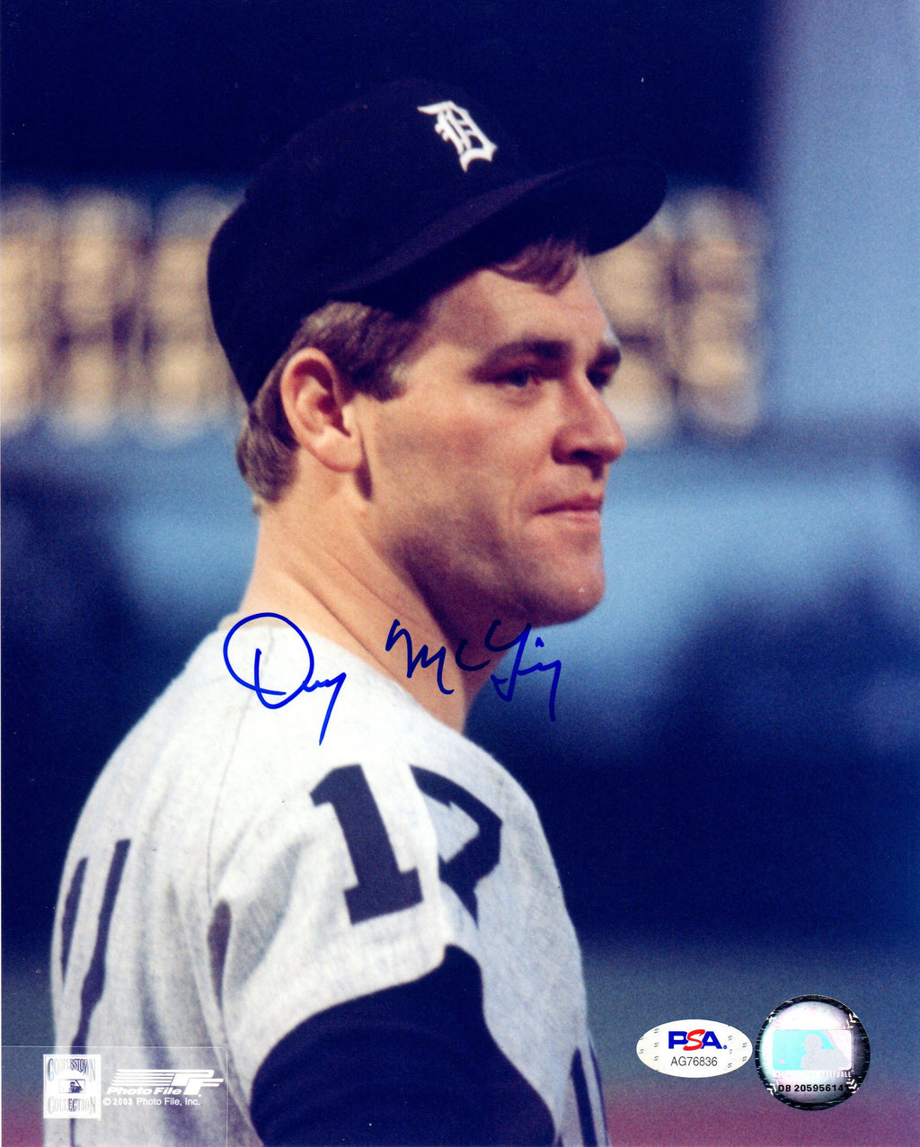 Denny McLain autographed signed MLB Detroit Tigers 8x10 photo PSA COA - JAG Sports Marketing