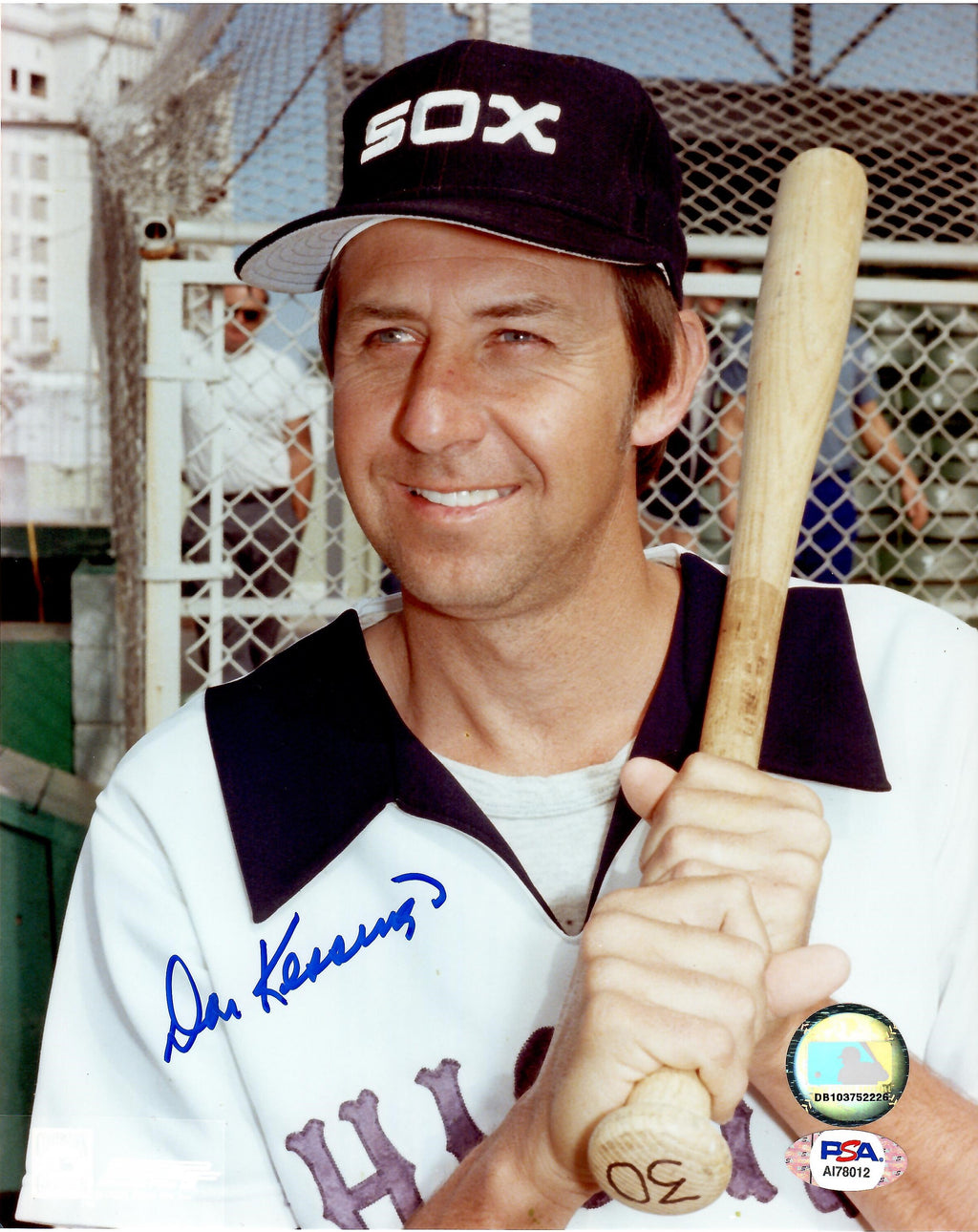 Don Kessinger autographed signed 8x10 photo MLB Chicago White Sox PSA COA - JAG Sports Marketing