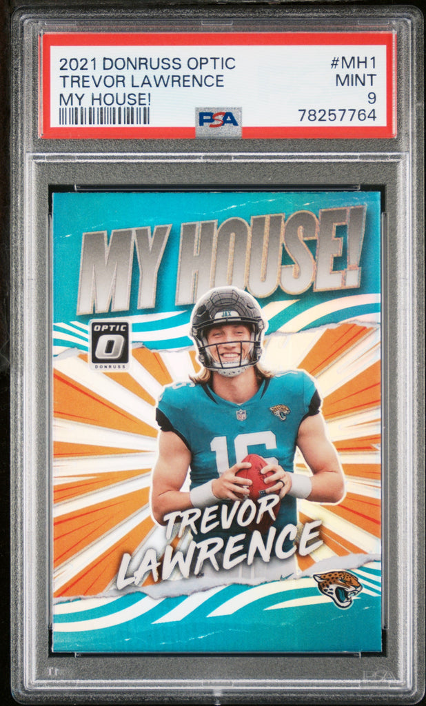 Trevor Lawrence 2021 Donruss Optic My House PSA 9 #MH1