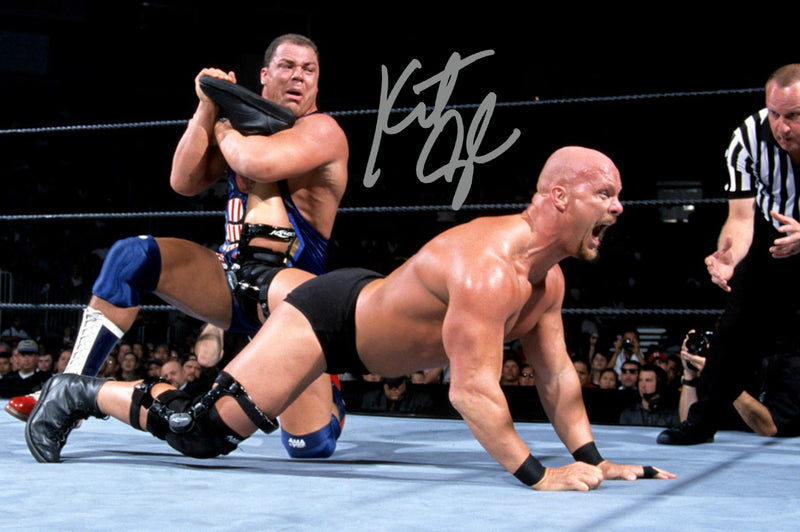 Pre-Order Kurt Angle Autograph 8x10 Photo