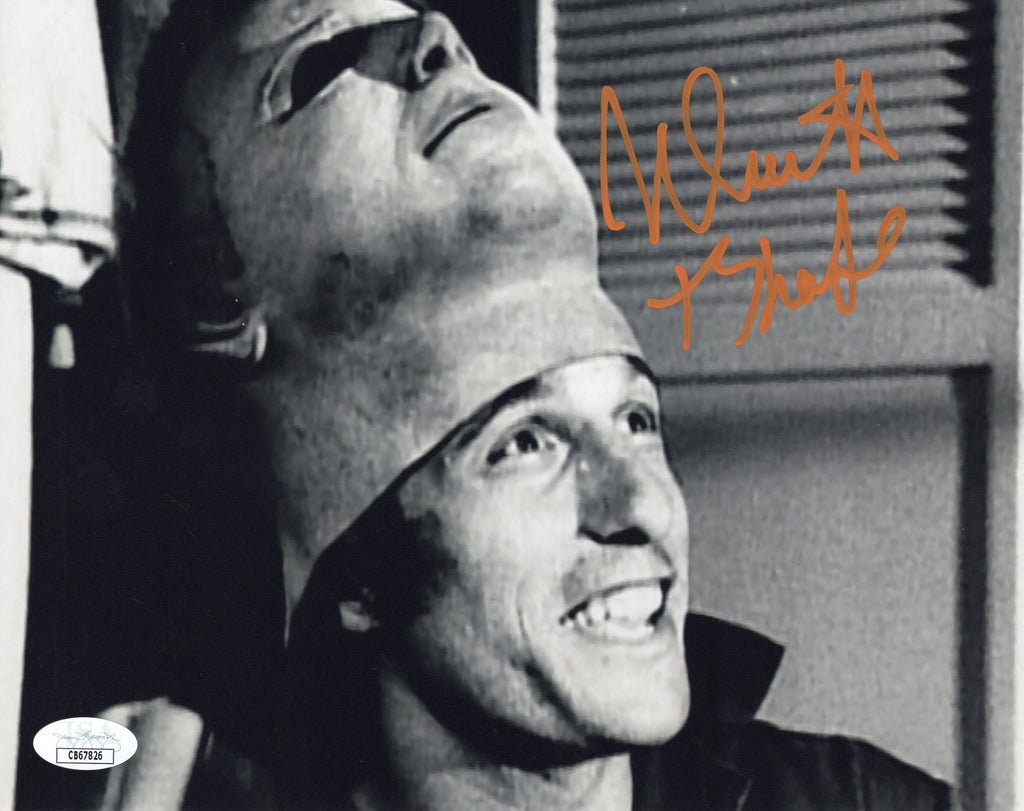 Nick Castle autographed inscribed 8x10 photo Halloween JSA COA Michael Myers