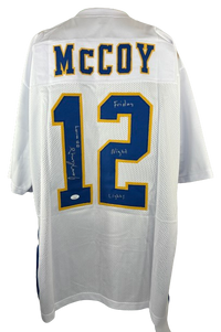 Jeremy Sumpter autographed inscribed jersey Friday Night Lights JSA J.D McCoy
