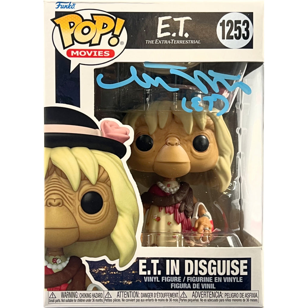 Matthew DeMeritt autographed signed inscribed Funko Pop #1253 E.T JSA