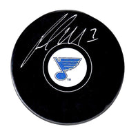 Pat Maroon autographed signed puck St. Louis Blues JSA COA Tampa Bay Lightning