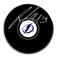 Pat Maroon autographed signed puck Tampa Bay Lightning JSA COA St. Louis Blues