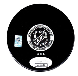 Brian Gionta autographed signed puck NHL New Jersey Devils JSA COA