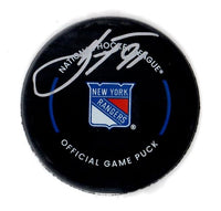 Vladimir Tarasenko autographed signed authentic puck NHL New York Rangers JSA
