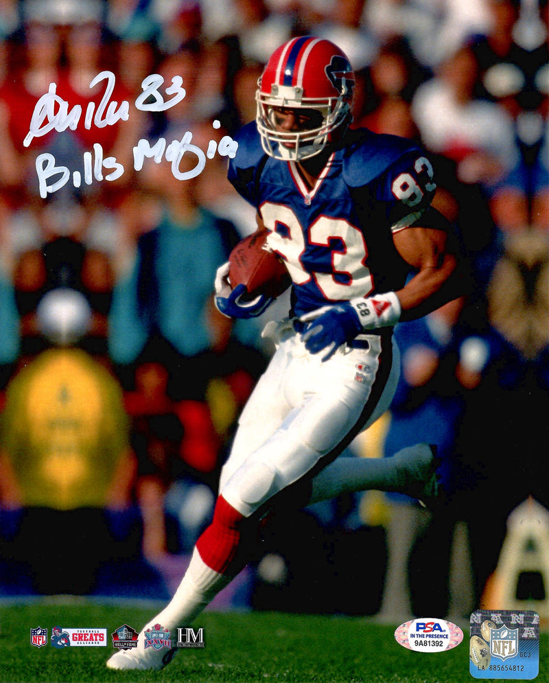 Andre Reed autographed signed inscribed 8x10 photo NFL Buffalo Bills PSA COA