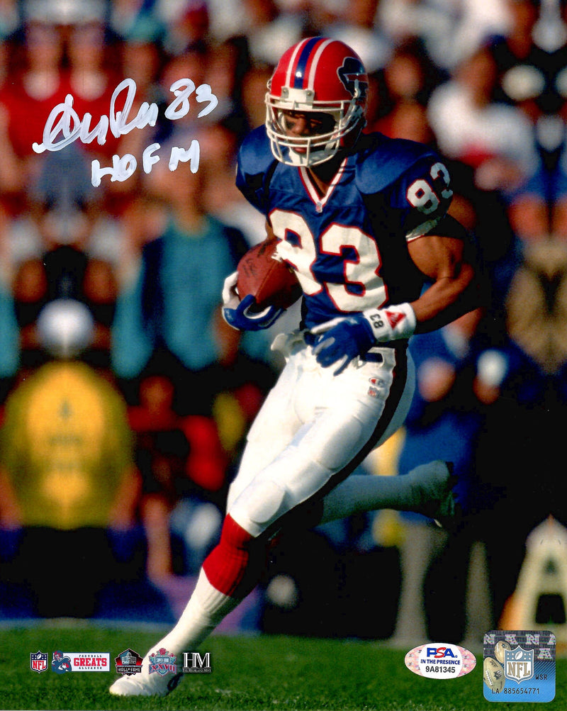 Andre Reed autographed signed inscribed 8x10 photo NFL Buffalo Bills PSA COA