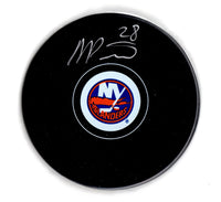 Alexander Romanov autographed signed puck NHL New York Islanders JSA COA