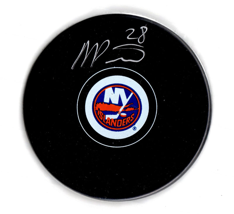 Alexander Romanov autographed signed puck NHL New York Islanders JSA COA