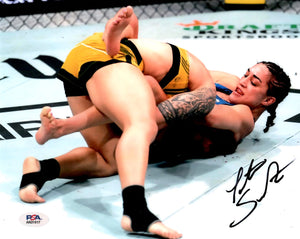 Tatiana Suarez autographed signed UFC 8x10 photo PSA COA