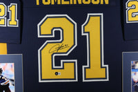 LaDainian Tomlinson autographed framed jersey NFL Los Angeles Chargers Beckett