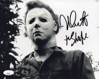 Nick Castle autographed inscribed 8x10 photo Halloween JSA COA Michael Myers