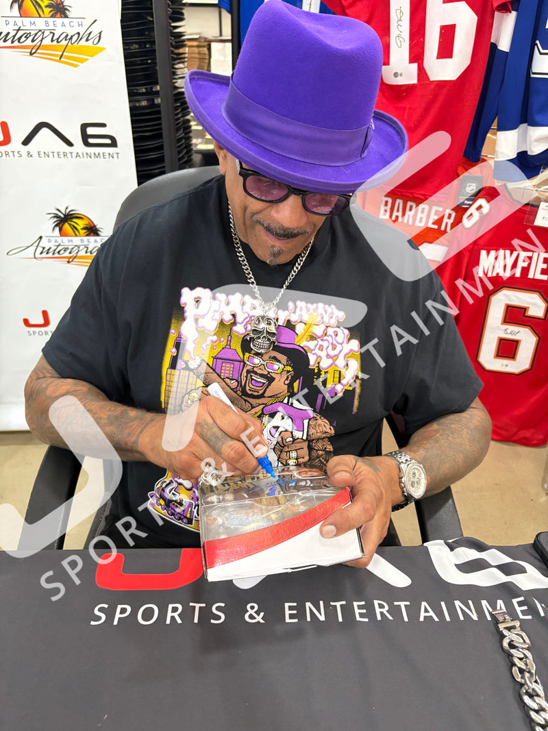 Charles Wright autographed signed figure JSA WWF WWE Godfather Shango Kama