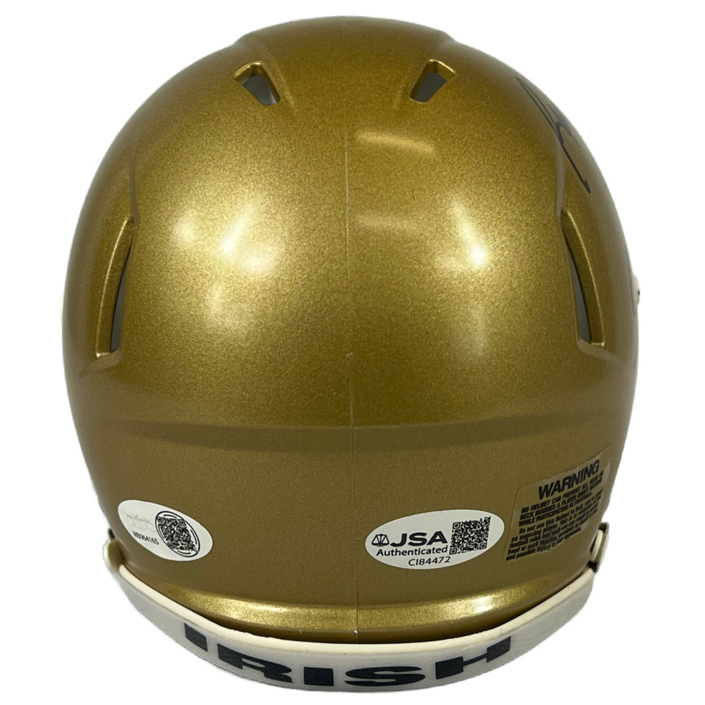 Sean Astin Rudy Ruettiger autographed signed mini helmet NFL JSA Notre Dame