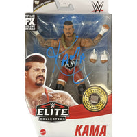 Charles Wright autographed signed figure JSA WWF WWE Godfather Shango Kama