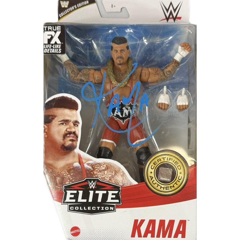 Charles Wright autographed signed figure JSA WWF WWE Godfather Shango Kama