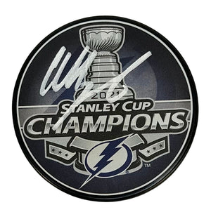 Nikita Kucherov autographed signed puck Tampa Bay Lightning JSA COA