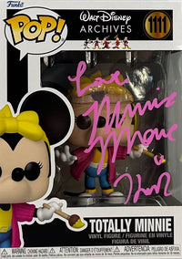Kaitlyn Robrock autogaphed signed inscribed Funko Pop #1111 JSA Minnie Mouse