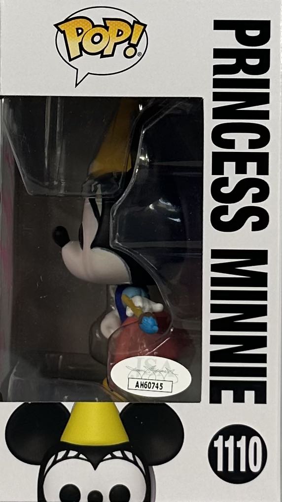 Kaitlyn Robrock autogaphed signed inscribed Funko Pop #1110 JSA Minnie Mouse