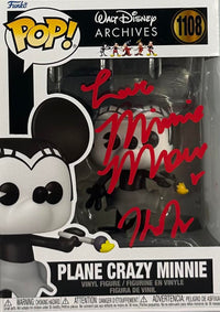 Kaitlyn Robrock autogaphed signed inscribed Funko Pop #1108 JSA Minnie Mouse
