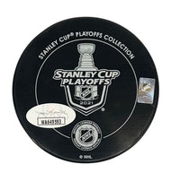 Andrei Vasilevskiy Nikita Kucherov signed puck Tampa Bay Lightning JSA COA