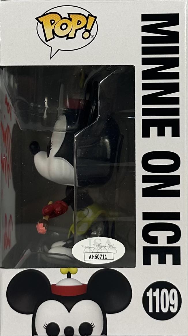 Kaitlyn Robrock autogaphed signed inscribed Funko Pop #1109 JSA Minnie Mouse