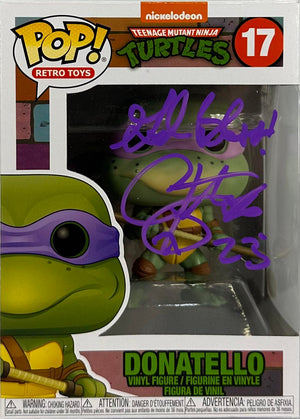 Corey Feldman signed inscribed Funko Pop #17 Teenage Mutant Ninja Turtles JSA