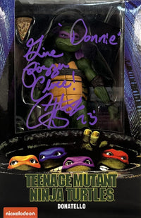 Corey Feldman signed inscribed NECA figure JSA COA Teenage Mutant Ninja Turtles