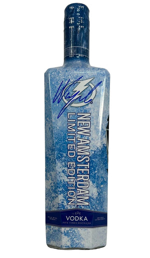 Nikita Kucherov autograph New Amsterdam Bottle NHL Tampa Bay Lightning JSA COA