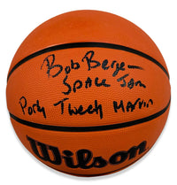 Bob Bergen autographed inscribed basketball Space Jam JSA Tweety Porky Marvin