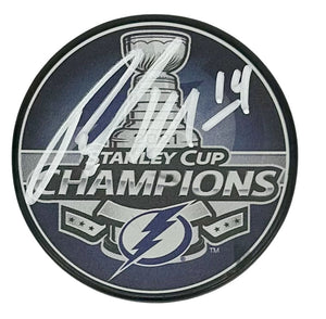 Pat Maroon autographed signed puck Tampa Bay Lightning JSA COA St. Louis Blues